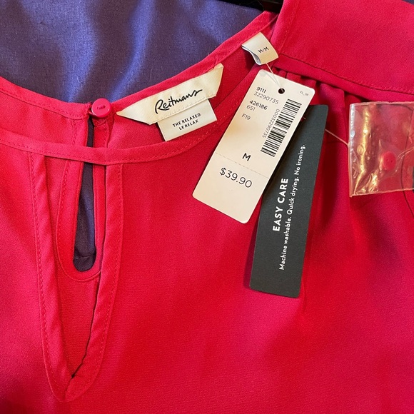 Reitmans Pink Dressy Tank NWT - Picture 4 of 6